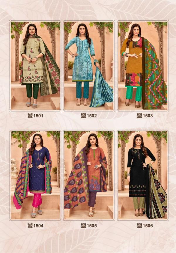 Balaji Hungama Vol-15 Cotton Designer Exclusive Dress Material